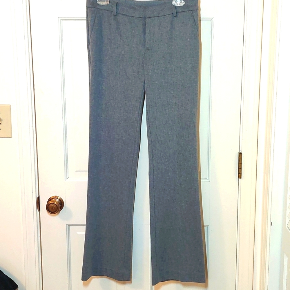 KUT Gray Wide Leg Trousers, Size 4